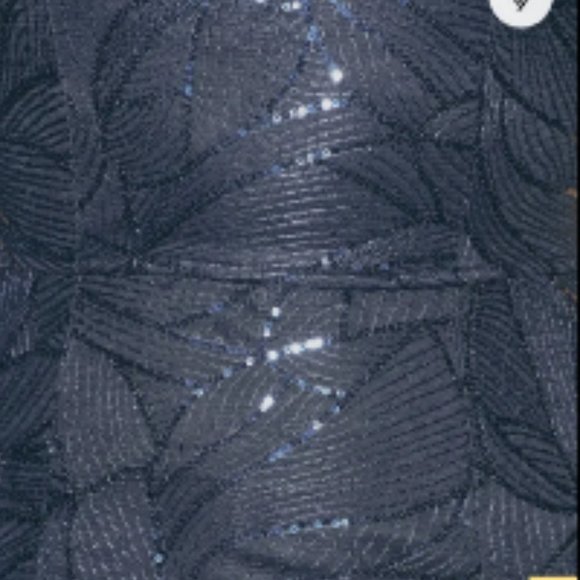 Lulus Pure Beauty Navy Blue Sequin Sleeveless Maxi Dress - Picture 4 of 12